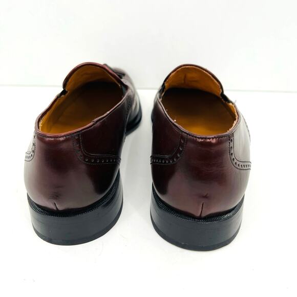 Mezlan men’s handmade in Italy men’s tassel slip-on dress loafers shoes main image 10